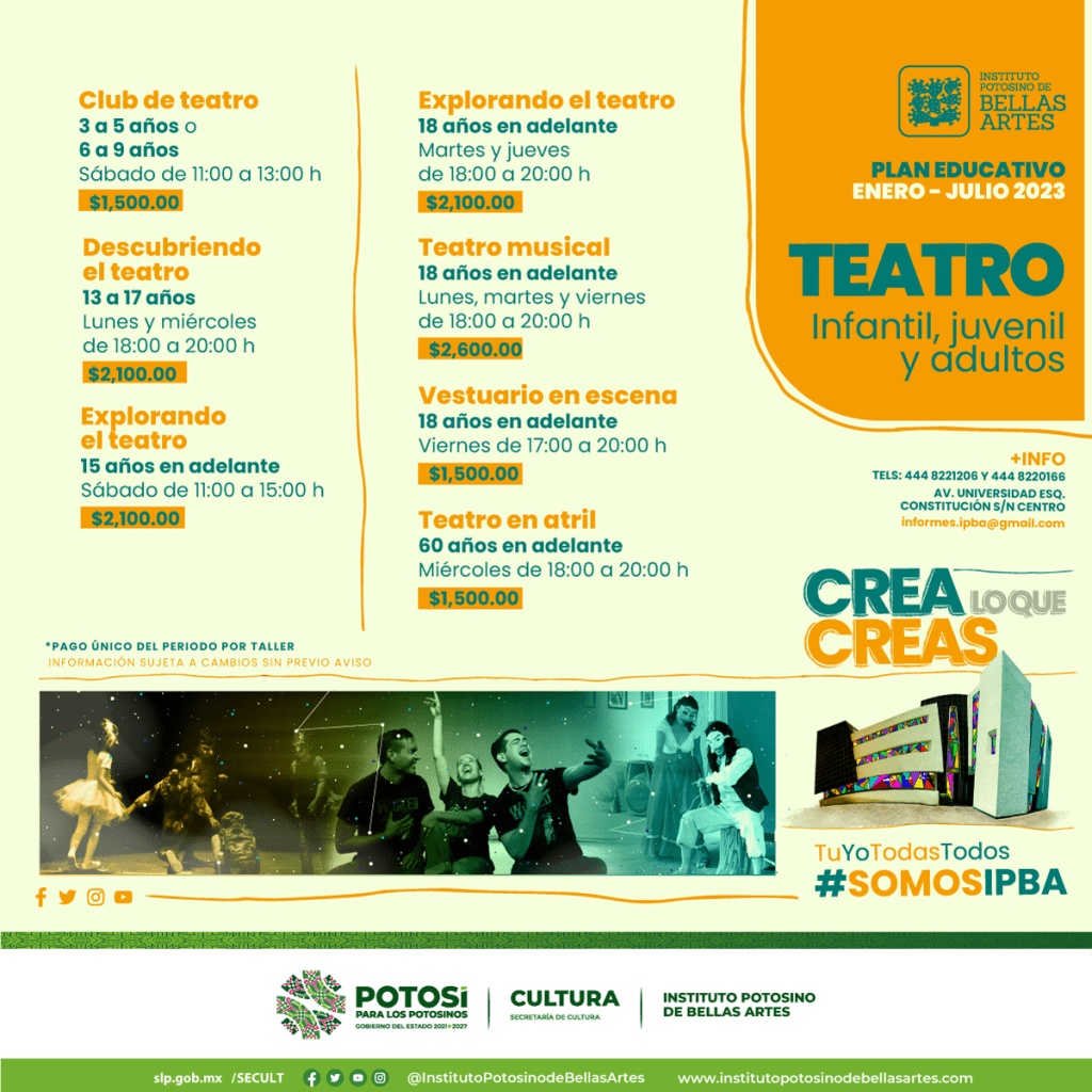 Teatro INSTITUTO POTOSINO DE BELLAS ARTES