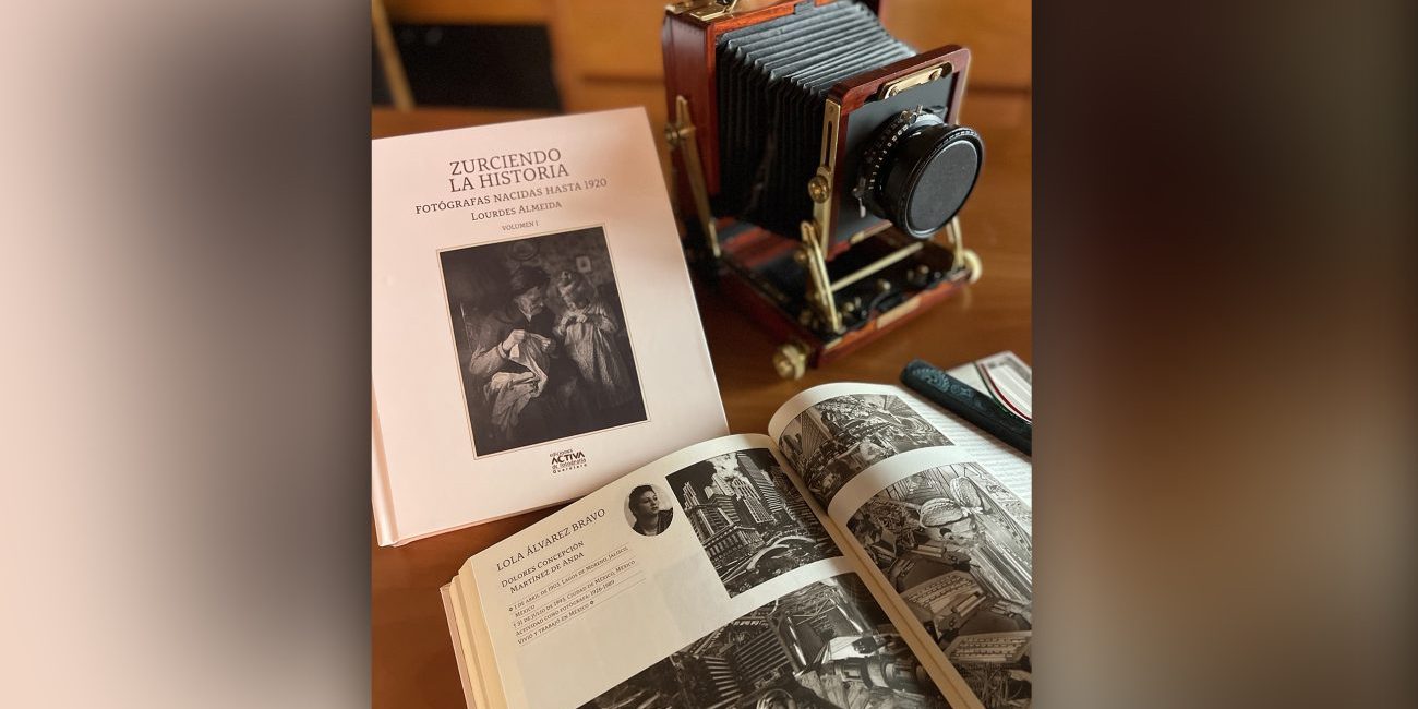 Libro Zurciendo la historia, Lourdes Almeida nota