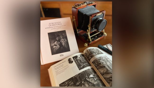 Libro Zurciendo la historia, Lourdes Almeida nota