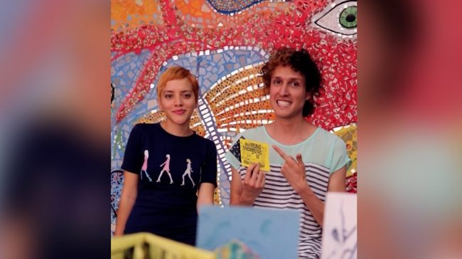 web Gustavo Salazar y Cecilia Estrada, talleristas de Barullo Fanzinero